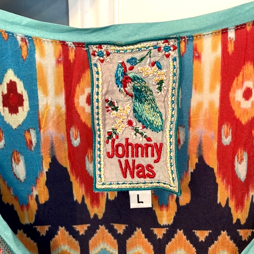 Johnny Was Vibrant Boho Dress - Picture 7 of 7